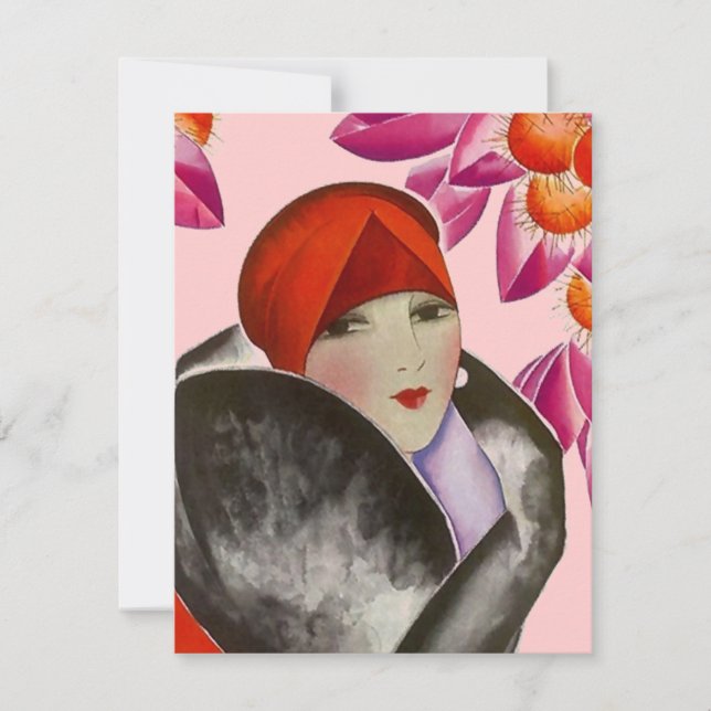 Fashionable Dam Insignation Brunch Aeftermidtoltea Inbjudningar (Framsida)