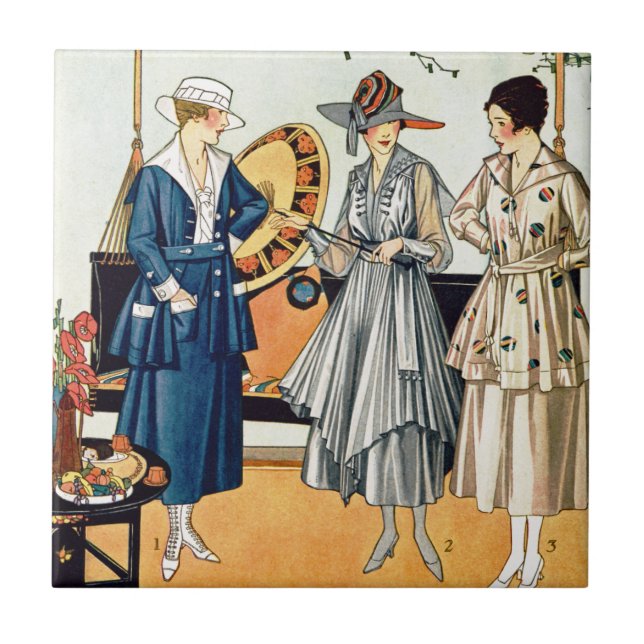 Fashionable Dam Kakelplatta (Framsidan)
