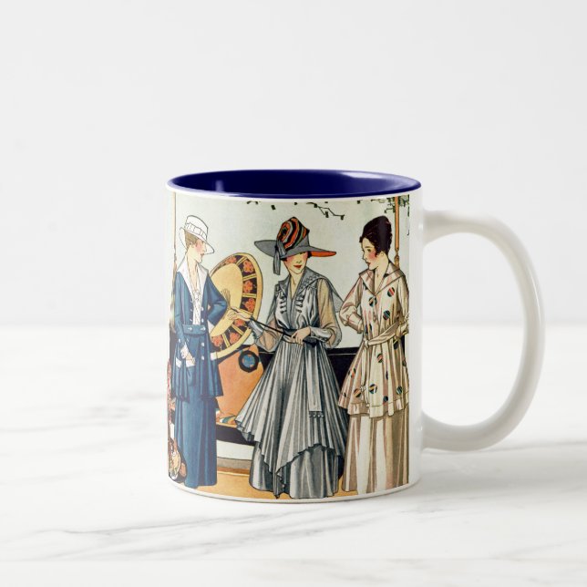 Fashionable Dam Två-Tonad Mugg (Höger)