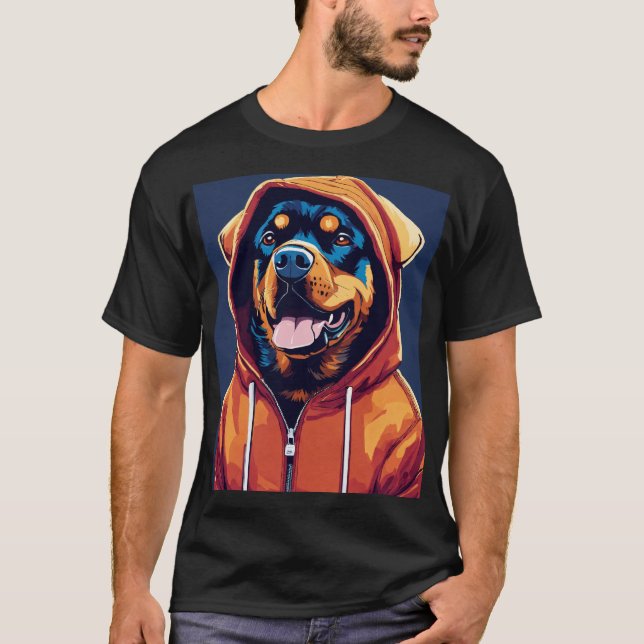 Fashionable Fido T Shirt (Framsida)