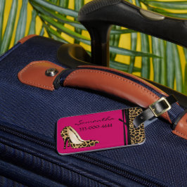 Fashionable Jaguar Silettos Anpassningsbar Luggage Bagagebricka