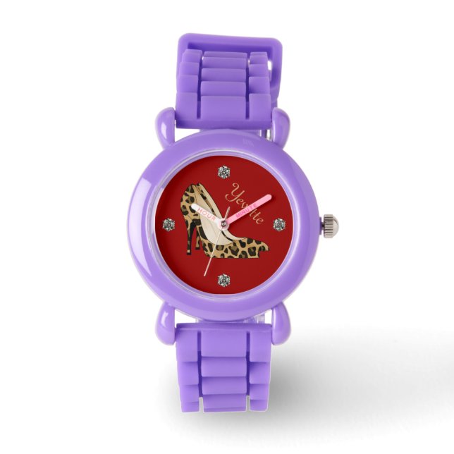 Fashionable Jaguar Stiletto Anpassningsbar Watch Armbandsur (Framsida)