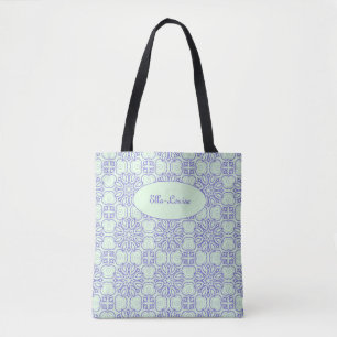 Fashionable mönster Tote-väska Tygkasse