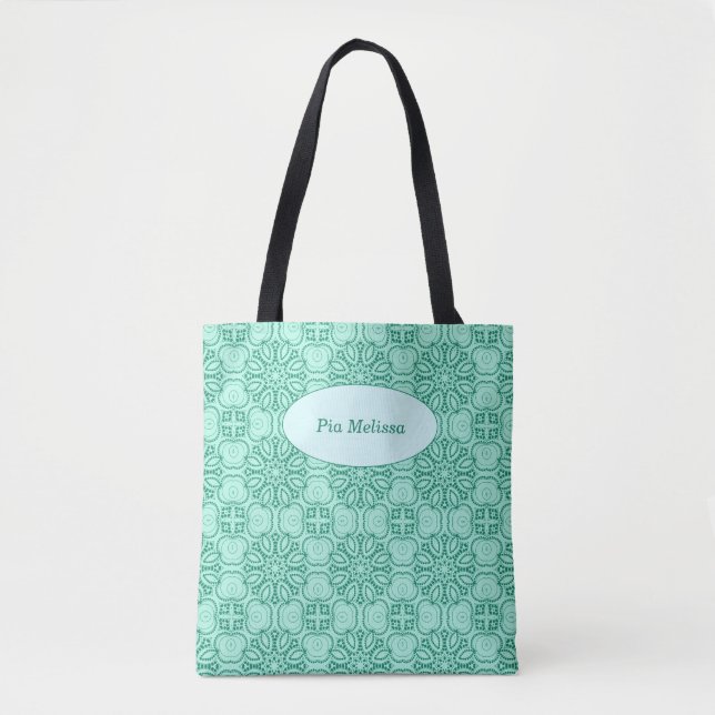 Fashionable mönster Tote-väska Tygkasse (Framsida)