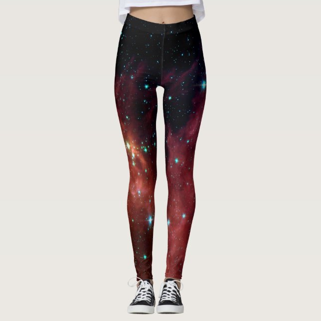 Fashionable Orion Nebula leggings (Framsida)
