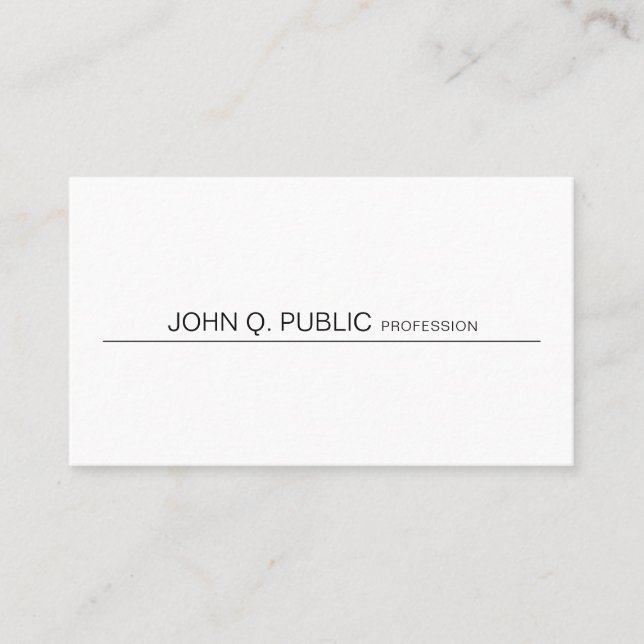 Fashionable Smart Modern Professionell Graphic Visitkort (Framsida)