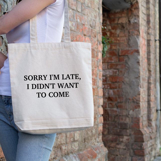 Fashionable Tardy Tote Tygkasse (Skapare uppladdad)
