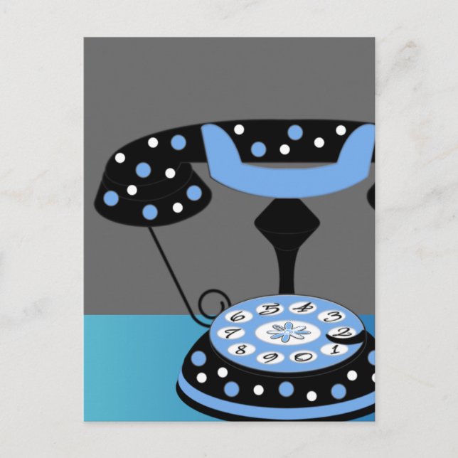 Fashionable Telefon Vykort (Framsida)