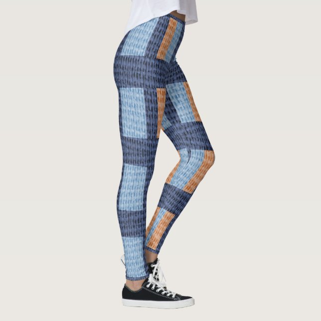 Fashionable Trendig Mode Compression Pit Leggings (Höger)