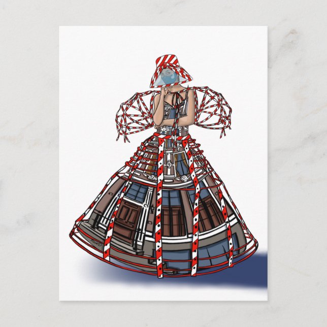 Fashionable Vykort (Framsida)