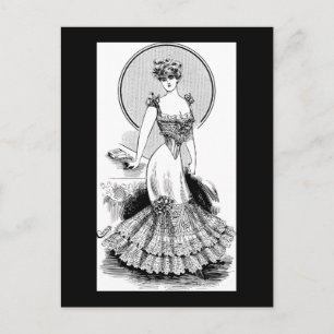 Fashionable Waistline 1906 Vykort