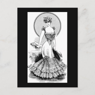 Fashionable Waistline 1906 Vykort