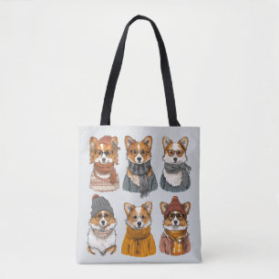 Fashionable Welsh Corgi Hundar Tygkasse