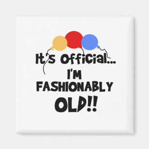 FASHIONABLY GAMMALT MAGNET