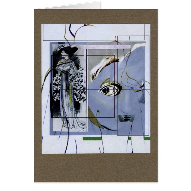 Fashionista Hälsningskort (Framsidan)