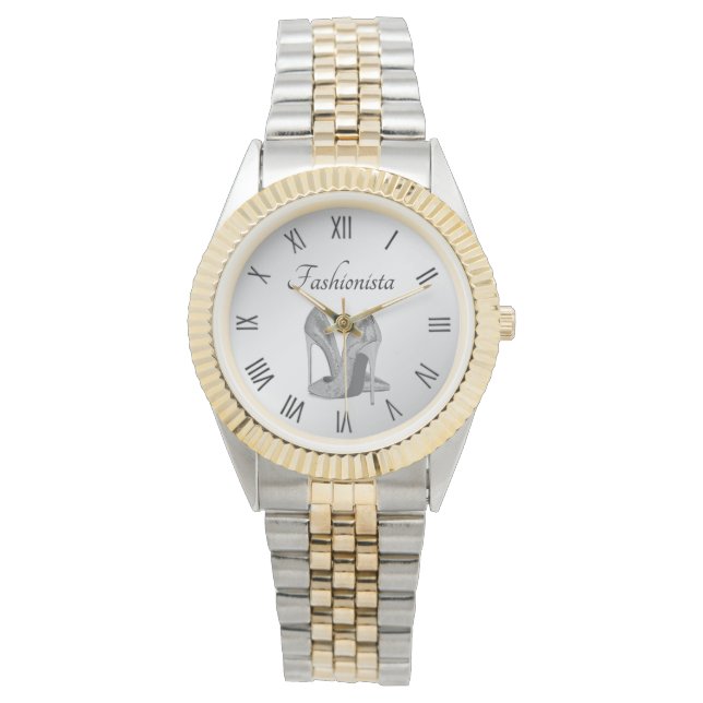 Fashionista High Heel Shoes Armbandsur (Framsida)