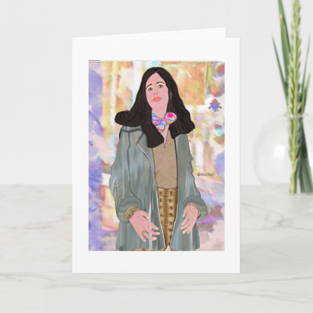 Fashionista LeeMarie's kreativ Design Kort (Framsida)