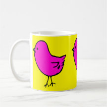 Fashionista Påsk Chick Coffee Mugg