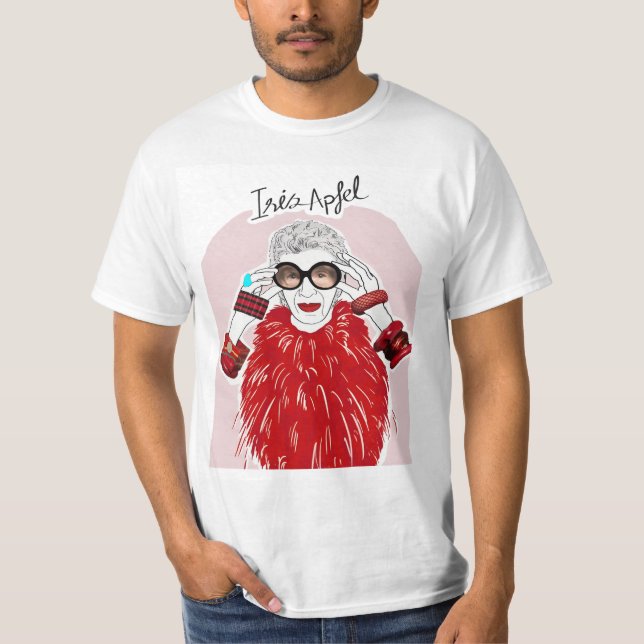 Fashionista pop Grattis på födelsedagen T Shirt (Framsida)