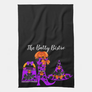 Fashionista Witch Kitchen Towel Kökshandduk