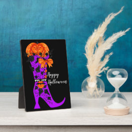 Fashionista Witch Tabletop Plaque