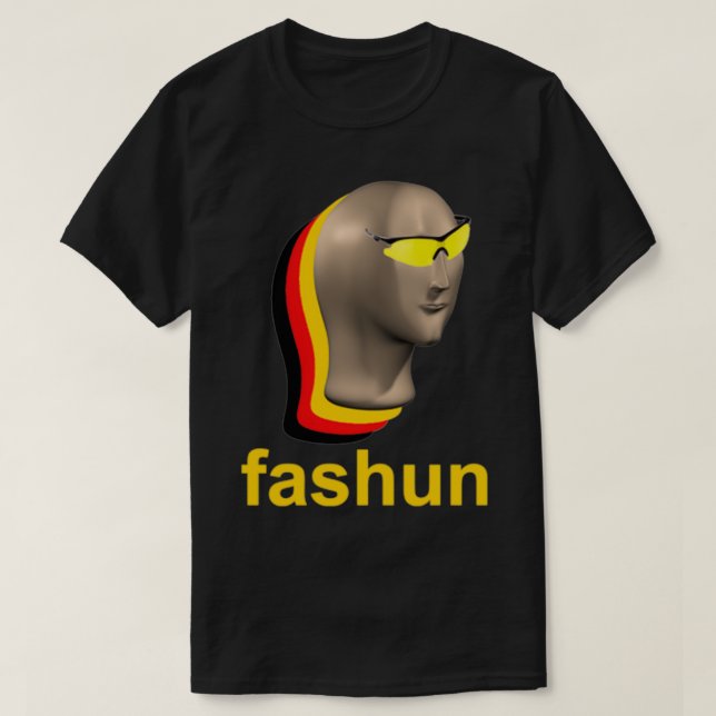 Fashun Meme Man German Deutschland Pullover T Shirt (Design framsida)