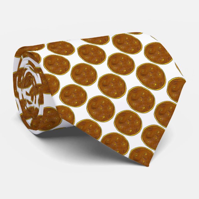 Fasnacht Fastnacht Day Donut Doughnut Foodie Tie Slips (Rullad)