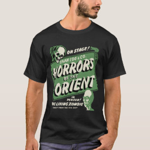 Fasor av den Orient Spookshow T-tröja Tee