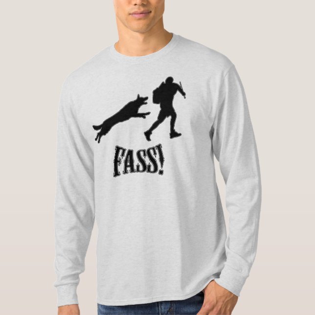 fassschutzhundskjorta t shirt (Framsida)