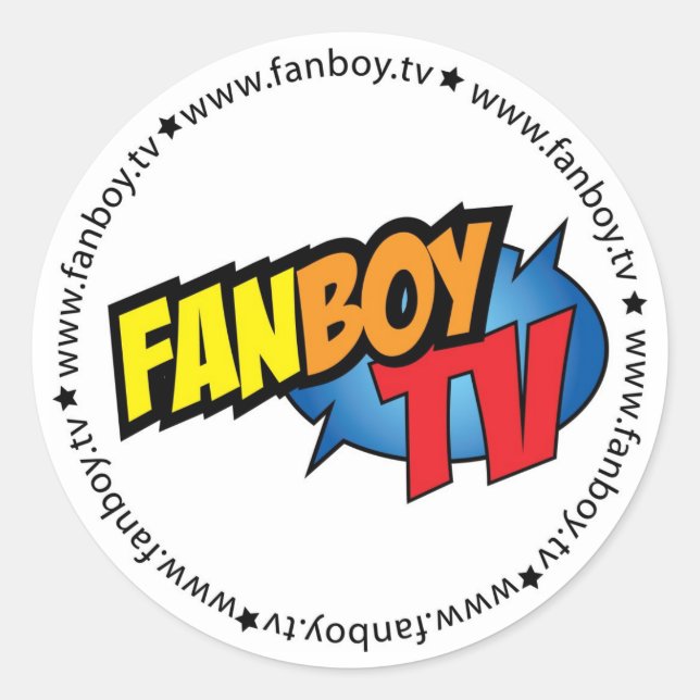 Fäst 1 runt klistermärke (Framsida)