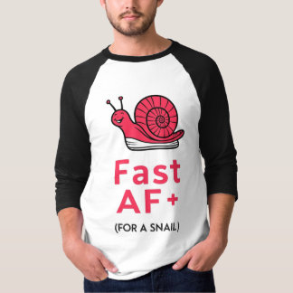 "Fast AF: Sneaker-Wearing Snigel T-shirt" T Shirt