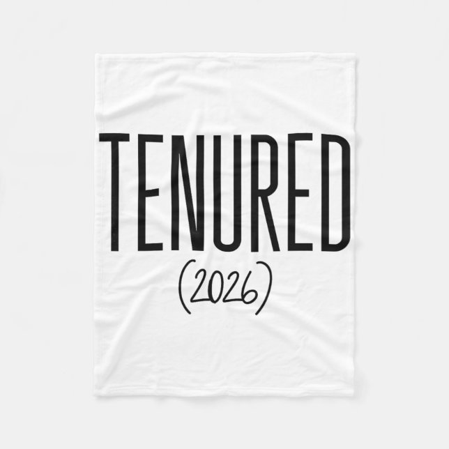 Fast anställd 2026 Fast anställd professor lärare  Fleecefilt (Framsidan)