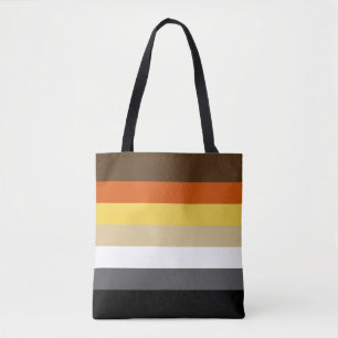 Fast björnprideflagga tygkasse