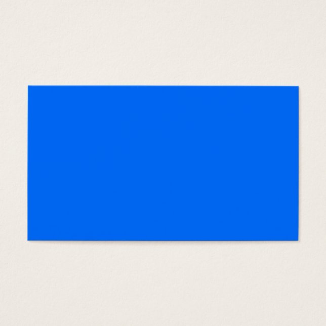 Fast BLUE Visitkort (Framsidan)