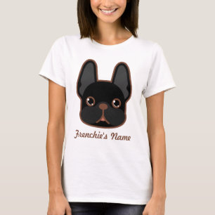 Fast Brindle Frenchie anpassad design T Shirt