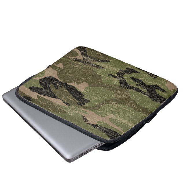 Fäst Camo Laptop Sleeve (Framre botten)