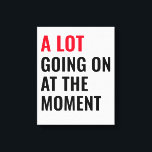 Fäst Canvastryck<br><div class="desc">Det är mycket på gång på den nutida ljudet.</div>