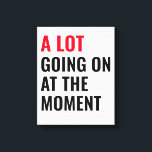 Fäst Canvastryck<br><div class="desc">Det är mycket på gång på den nutida ljudet.</div>