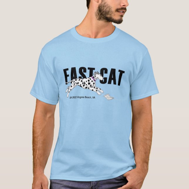 FAST CAT DCA 2022 PERSONAL T-Shirt (Framsida)