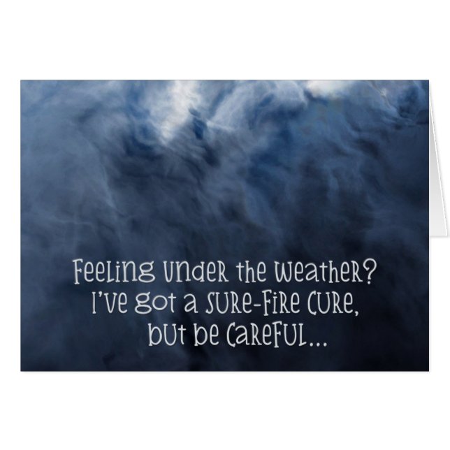 Fast-Cure-kort för säker brandsläckning Hälsningskort (Framsidan Horizontal)