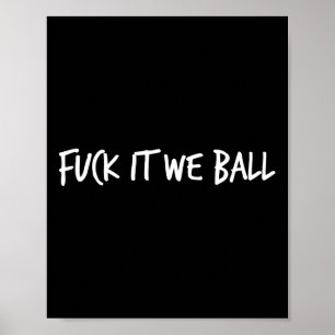 Fäst den Boll Basketball Player Basketball Poster