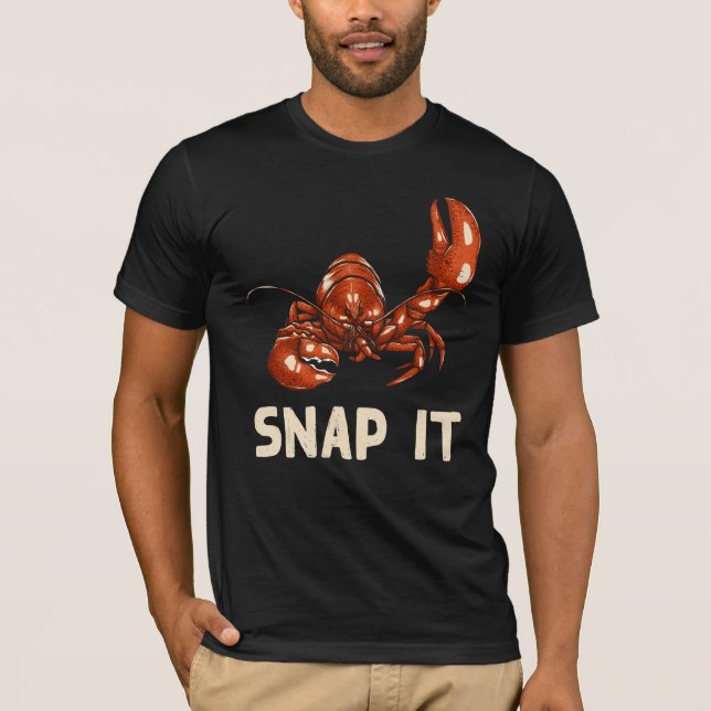 Fäst den fina Kräftor offert T Shirt (Framsida)