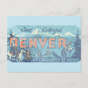 Fäst denver vykort