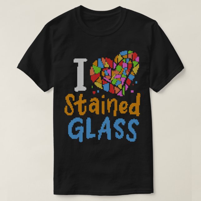 FAST design för fastnat glas T Shirt (Design framsida)