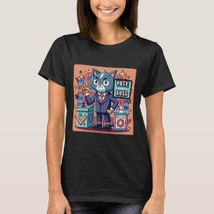 Fäst designtrendomröstning som ett Chef-märke T Shirt