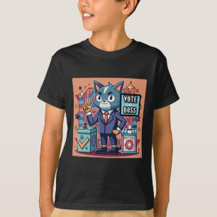 Fäst designtrendomröstning som ett Chef-märke T Shirt