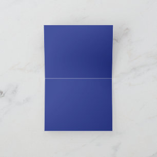 Fast djup djup blå bakgrund Fet, minimal design Inbjudan