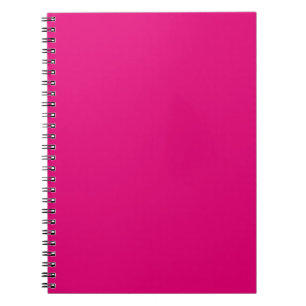 Fast djup rosa anteckningsbok