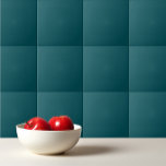 Fast djup teal kakelplatta<br><div class="desc">Solid färg djupa teal,  enkel design.</div>