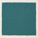 Fast djup teal sjal<br><div class="desc">Solid färg djupa teal, enkel design.</div>